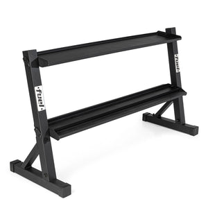 |Fuel Fitness 2 Tier DumbbellKettlebell Rack|