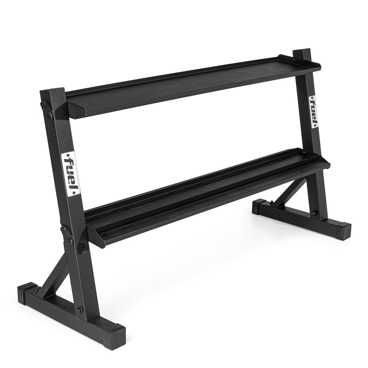|Fuel Fitness 2 Tier DumbbellKettlebell Rack|