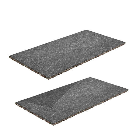 |Half Human 20mm High Impact Gym Flooring Tile - Pair|