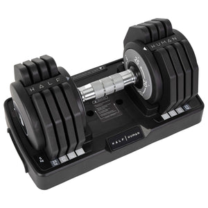 |HalfHumanFIDWeightBenchand 25kgAdjustableDumbbellsPowerSet10|