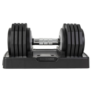 |HalfHumanFIDWeightBenchand 25kgAdjustableDumbbellsPowerSet12|
