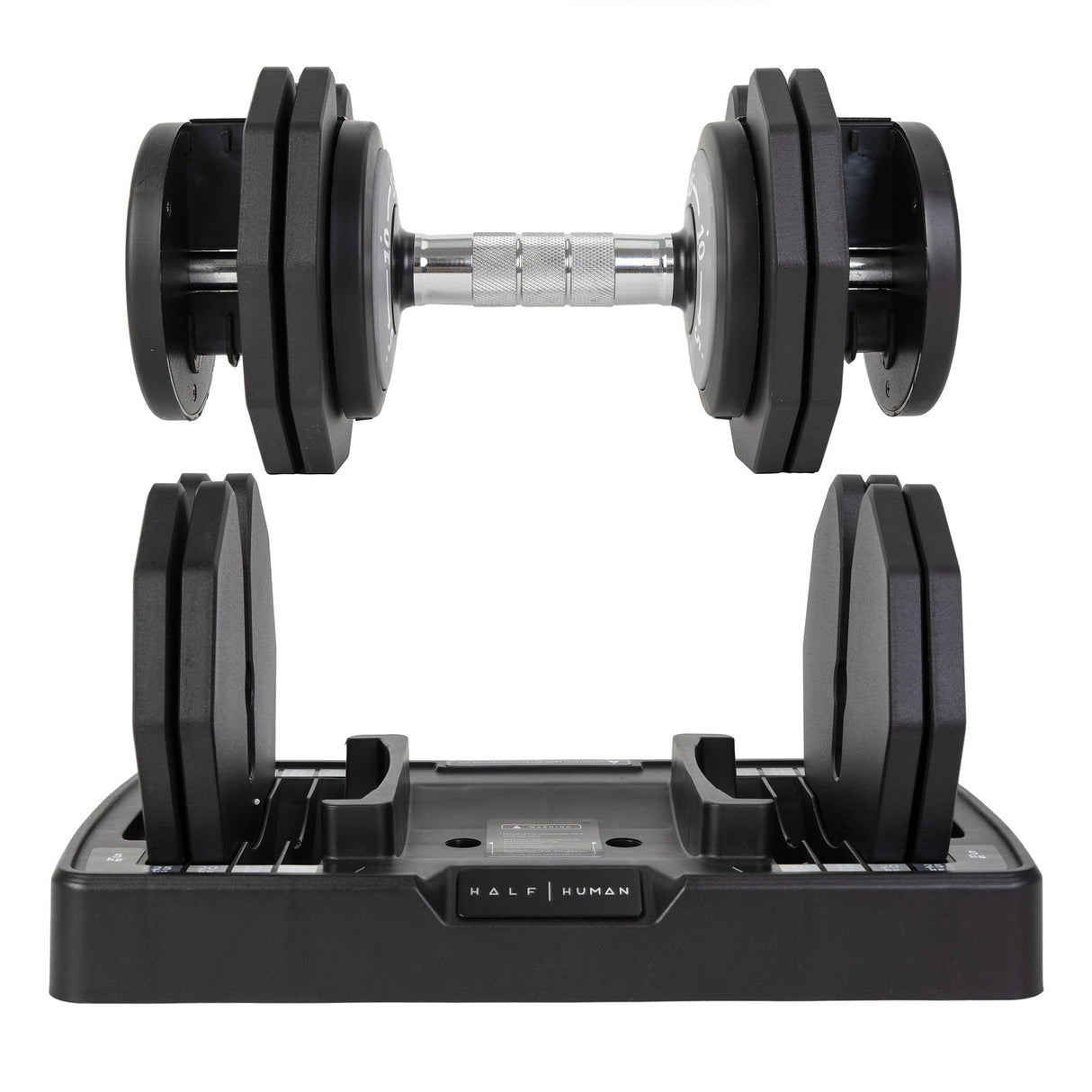 |HalfHumanFIDWeightBenchand 25kgAdjustableDumbbellsPowerSet9|
