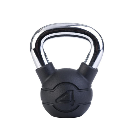 |Jordan Black Rubber Kettlebell 4kg|
