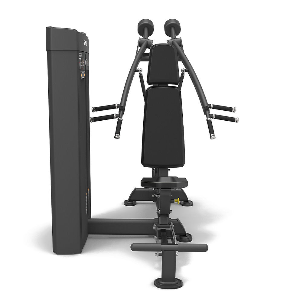 |SpiritFitnessDualChestPressShoulderPressFront|