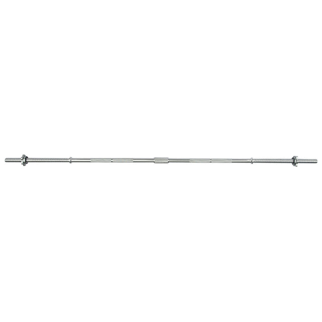 |Viavito 5ft Standard Chrome Barbell Bar with Spinlock Collars|