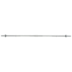 |Viavito 5ft Standard Chrome Barbell Bar with Spinlock Collars|