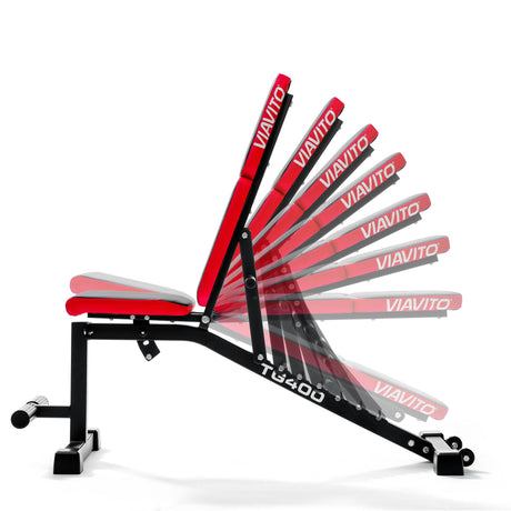 |Viavito TG400 FID Utility Weight Bench - Levels|