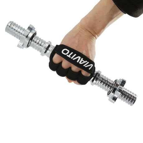 |Viavito Weight Lifting Grip Pad - In Use|